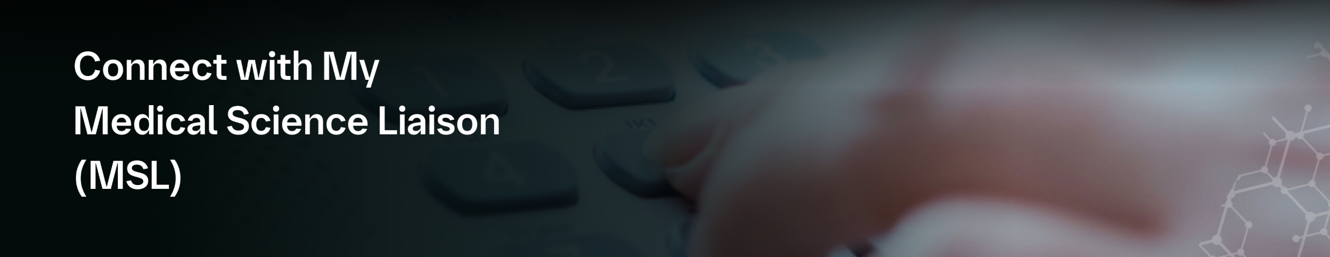 Hand on a telephone keypad